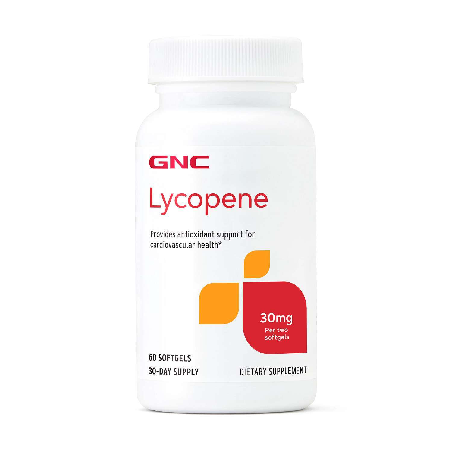 Lycopene 30mg - 60 Softgels (30 Servings)  | GNC